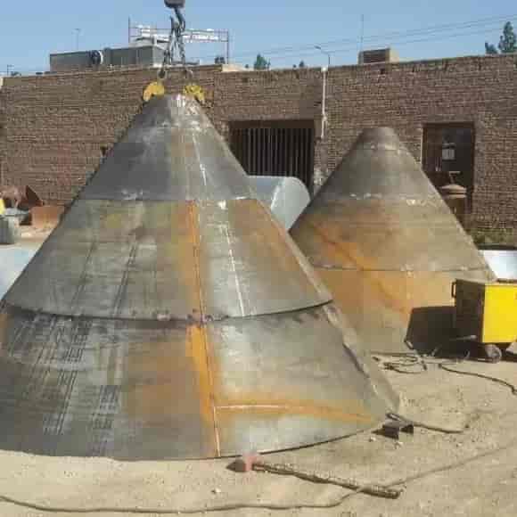 Construction of a wastewater tank in diameter 6.70 at a height of 6 meters